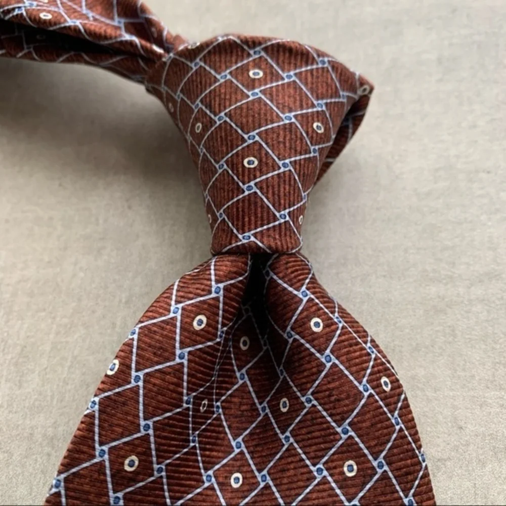 BVLGARI “Seven Fold” Silk Tie by Davide Pizzigoni